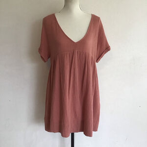 Mustard Seed Women Fun Mini Babydoll Mini Dress M